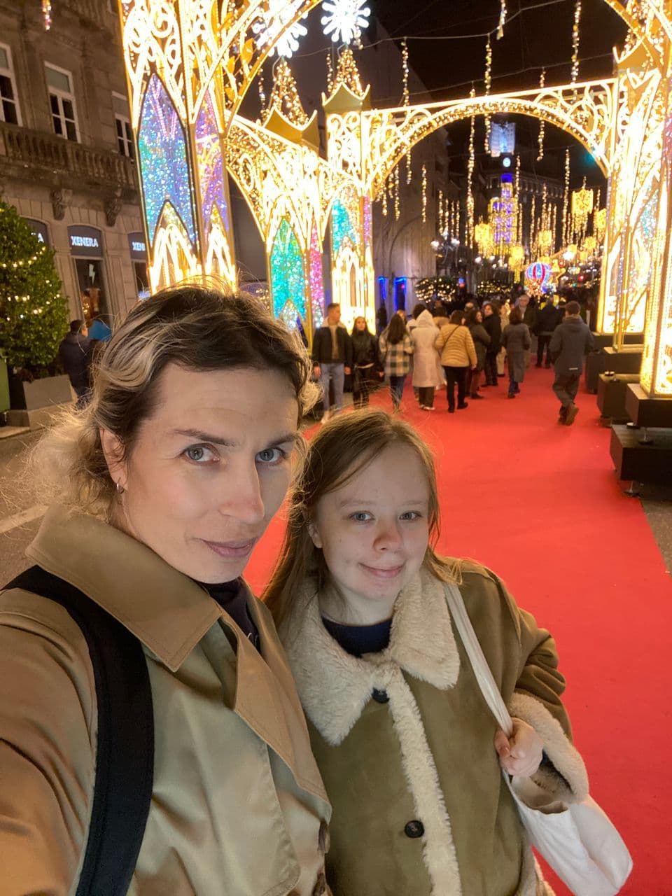 Stefania and Angela Valentine's Day Photo