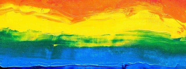 Rainbow painting