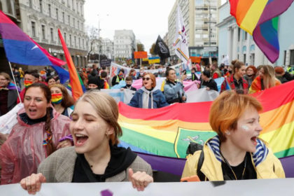LGBTQ Ukrainians, fearing Russian attacks at home and...